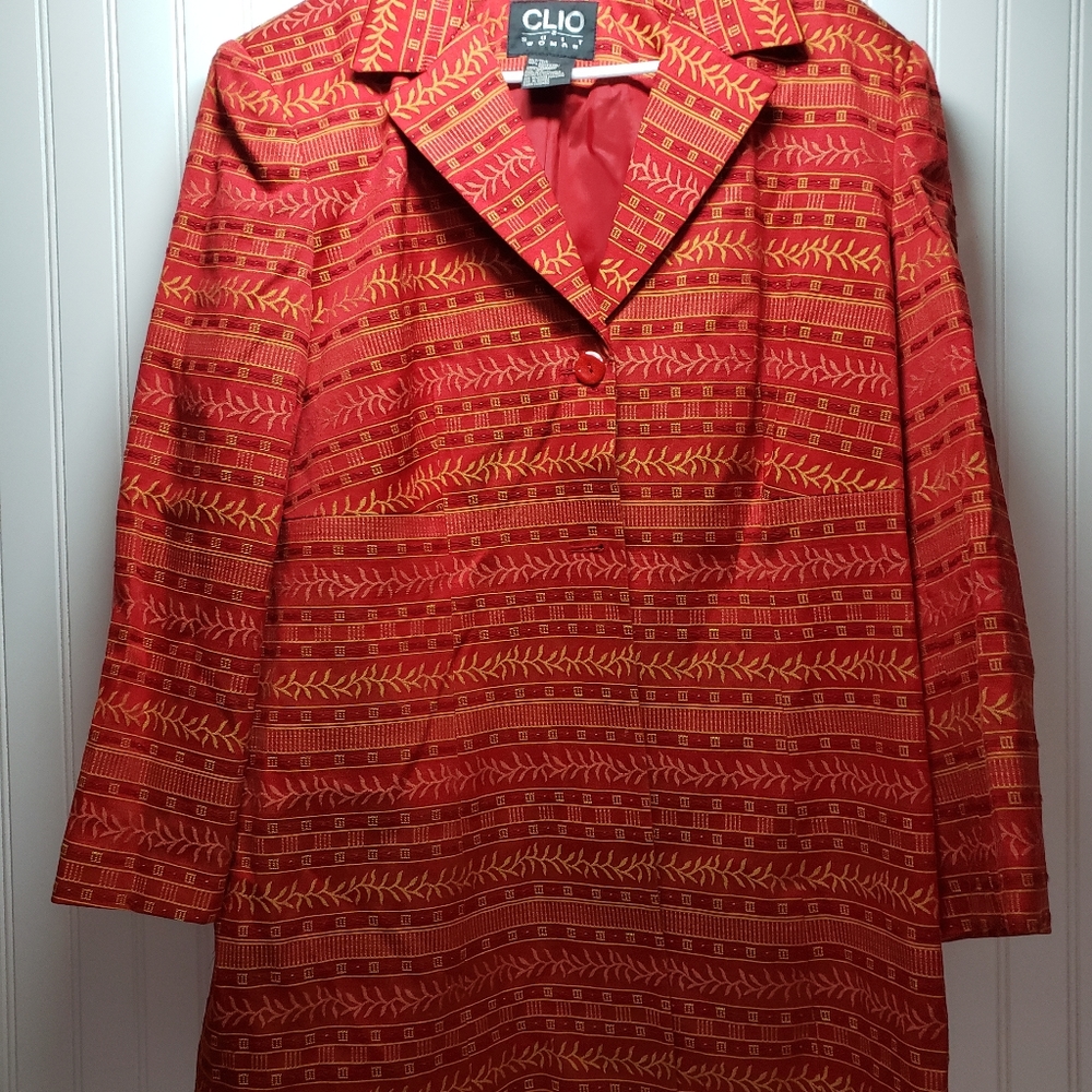 18W  Clio 2pc Skirt Suit Set
